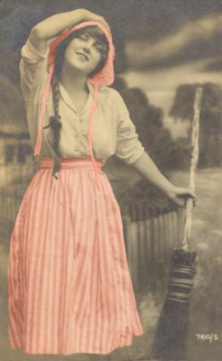 italian girl circa 1919