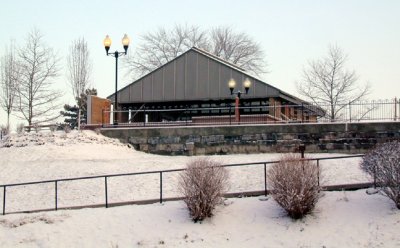 Wesleyan Chapel on a winter day...