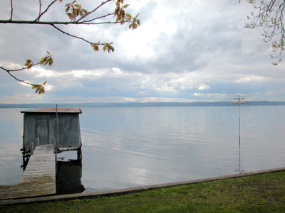 fishing shed on cayuga lake...