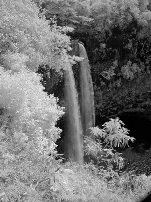 Wailua Falls  - Infrared