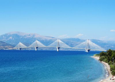 Rio Antirio bridge, Greece