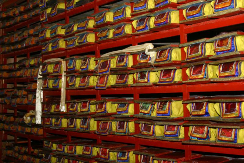 Ghoom Monastery - Prayer books