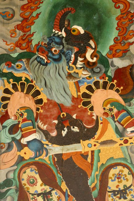 Rumtek Monastery - Mural