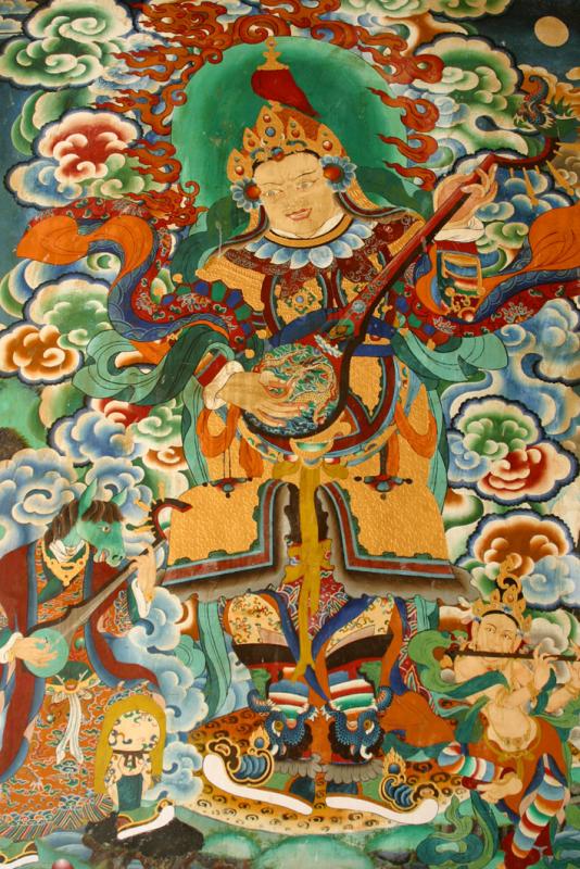 Rumtek Monastery - Mural