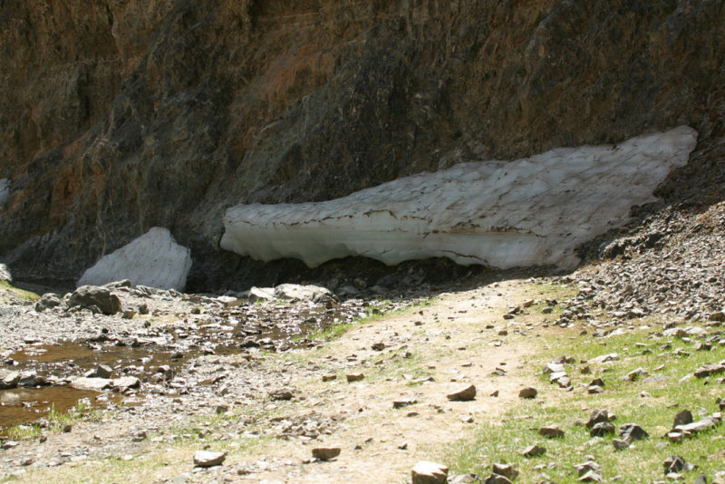 Yol Valley - Snow in the desert