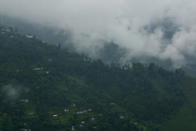 Darjeeling in the clouds