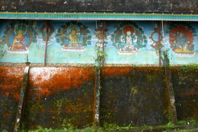 Darjeeling - Tibetan mural