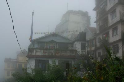 Darjeeling in the clouds