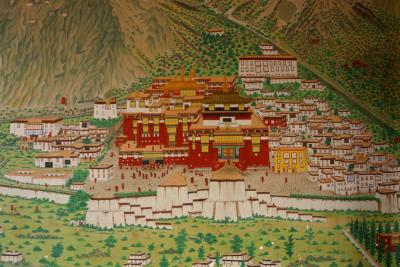 Rumtek Monastery - Mural