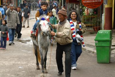 Darjeeling - Indian tourists