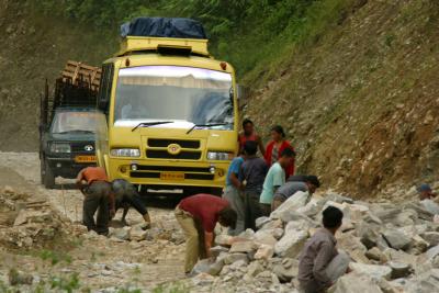 Road works
