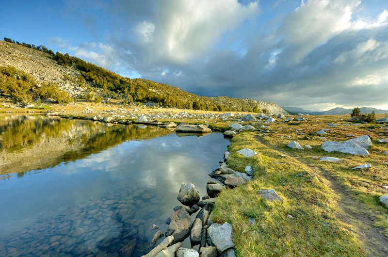 Upper Gaylor Lake at Sunset