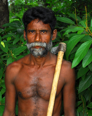 Vedda Man of Sri Lanka