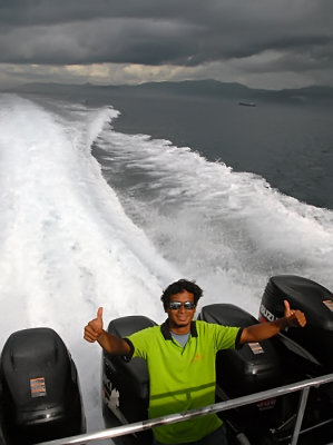 Indonesia 1 5 2012 13 Fast Boat Bali to Lombok