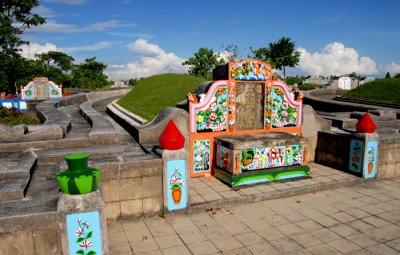 Indonesia -  Chinese Cemetery Lombok Island