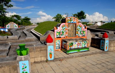 Indonesia -  Chinese Cemetery Lombok Island