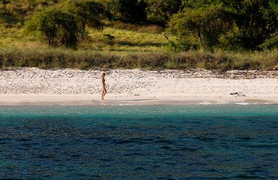 Indonesia 1 5 2012 454 Pink Beach off Rinca Island