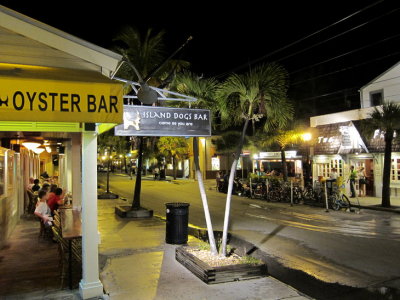 Key West at night