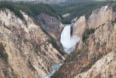 Yellowstone River's Lower Falls