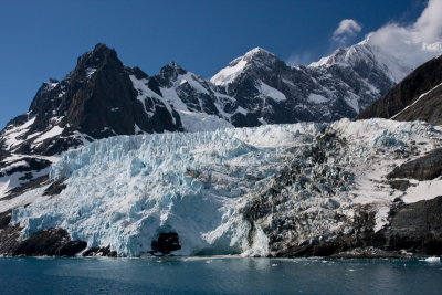 Glacier in Drygalski Fjord