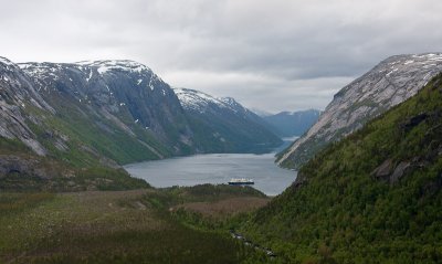 A View Down Trysfjorden