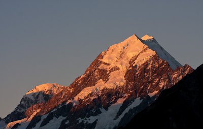 Aoraki Mt. Cook at Sunset