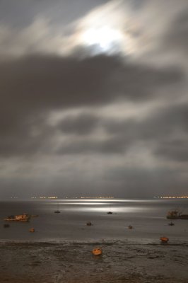 Cancale - Sea by moonlight.JPG