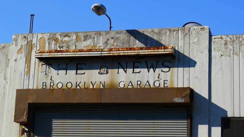Daily News Garage, Brooklyn, New York City, New York, 2011