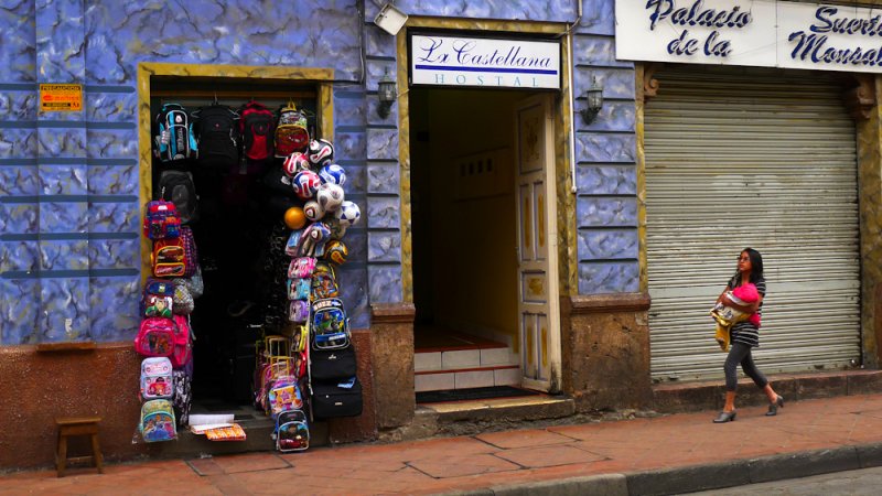 Street scene, Cuenca, Ecuador, 2011
