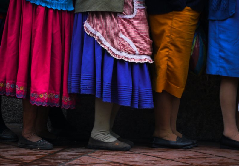 Skirts, Cuenca, Ecuador, 2011
