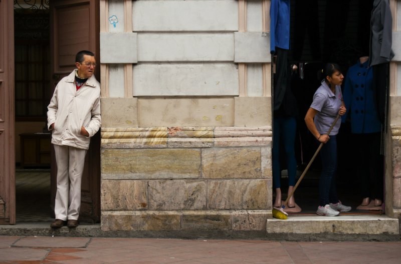 Double doors, Cuenca, Ecuador, 2011