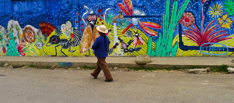 Mural, Sayausi, Ecuador, 2011