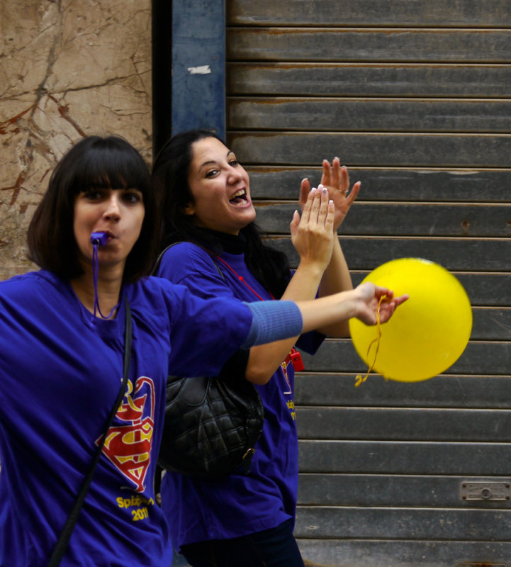 Student celebration, Valletta, Malta, 2011