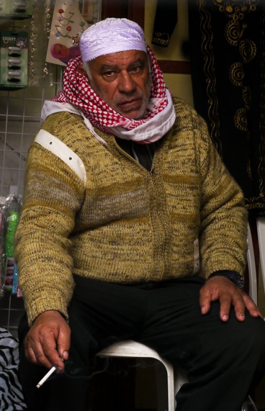 Shopkeeper, Jerusalem, Israel, 2011