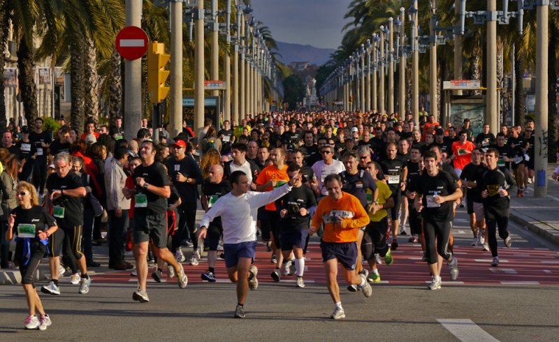 Marathon, Barcelona, Spain, 2011