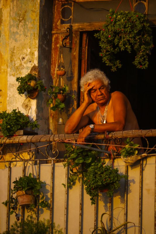 Bored, Havana, Cuba, 2012