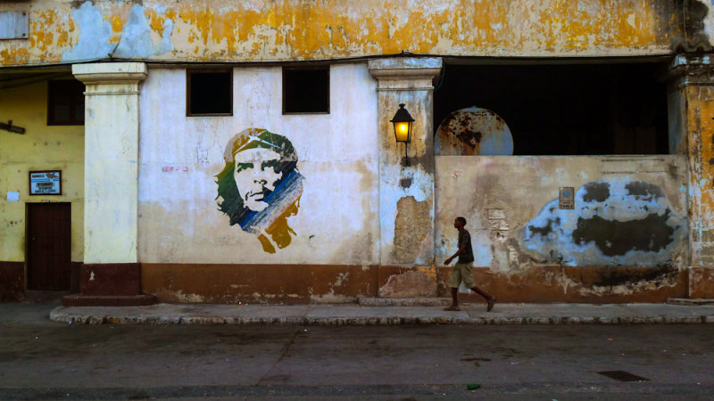 Revolutionary icon, Havana, Cuba, 2012