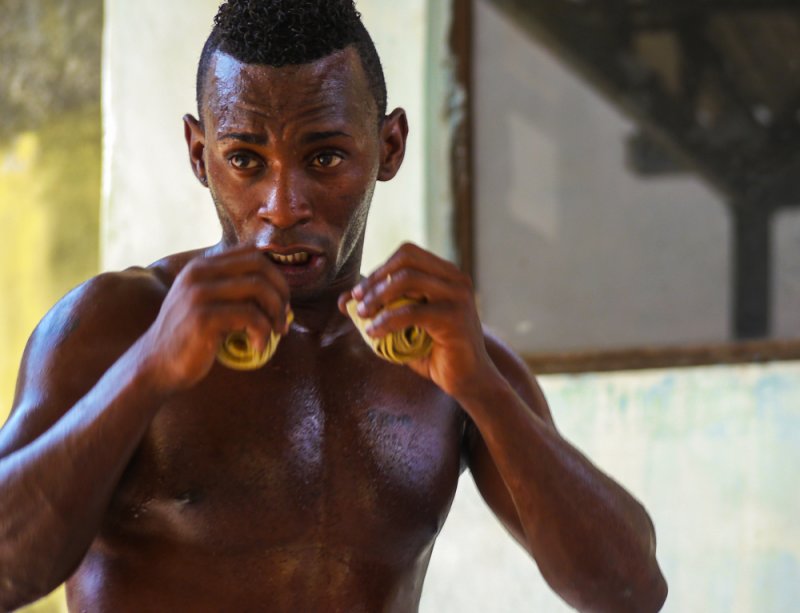 Intensity, Rafael Trejo Boxing Gym, Havana, Cuba, 2012