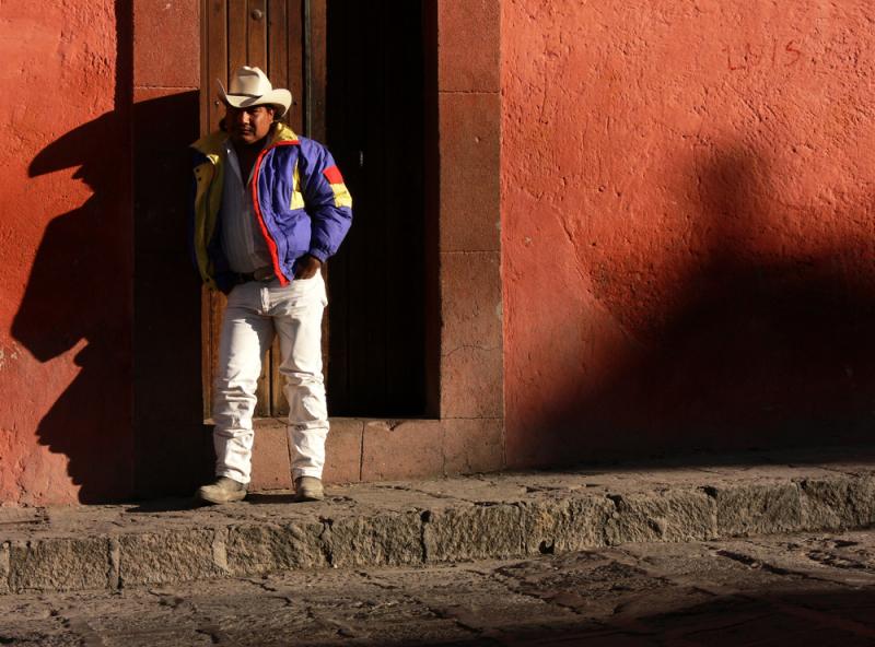 The Dawn Casts Long Shadows, San Miguel de Allende, Mexico, 2005