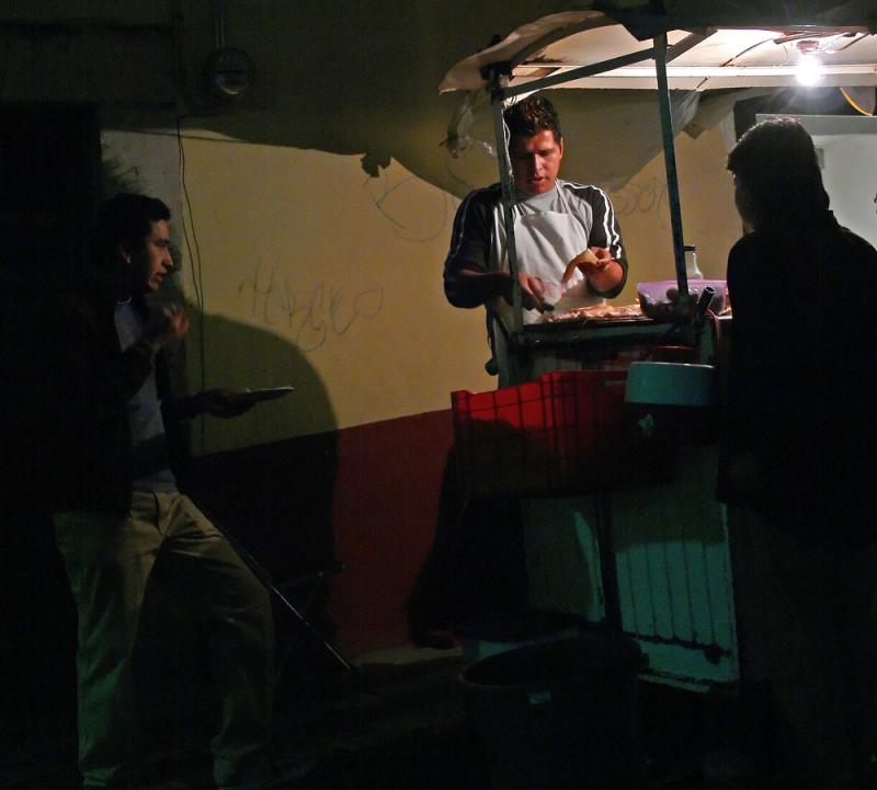 Street Vendor, Plazuela del Baratillo,  Guanajuato, Mexico, 2005