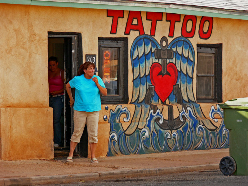 Tattoo Parlor, Winslow, Arizona, 2006