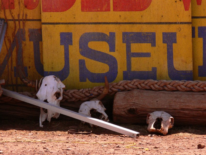 Vanished museum, Meteor City, Arizona, 2006