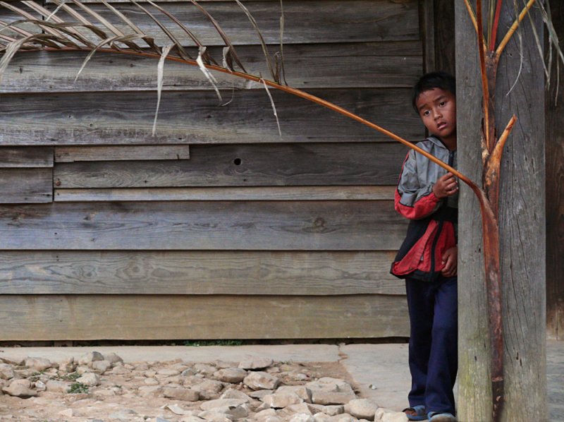 Lat child, near Dalat, Vietnam, 2007