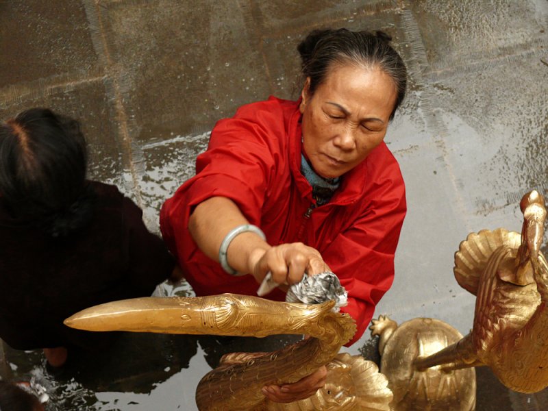 Preparations, Ambassador Pagoda, Hanoi, Vietnam, 2007