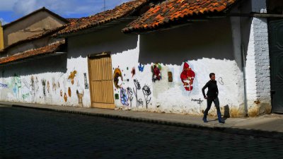 The old and the new, Cuenca, Ecuador, 2011