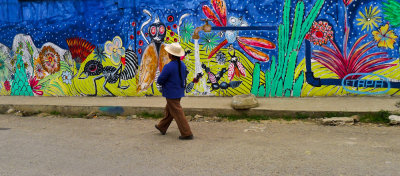 Mural, Sayausi, Ecuador, 2011