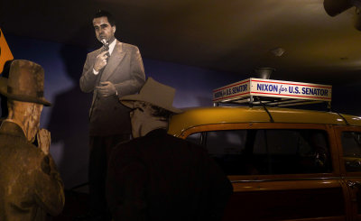 The campaigner, Richard Nixon Presidential Library and Museum, Yorba Linda, California, 2012