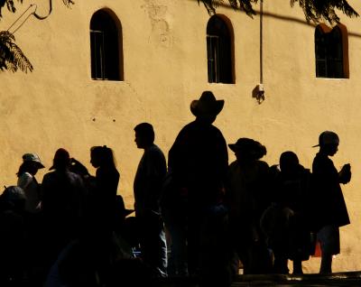 The Day of The Dead Crowds, San Miguel de Allende, Mexico, 2005