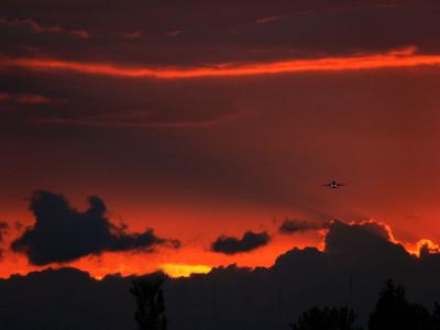 Sunset landing, Portland, Oregon, 2006