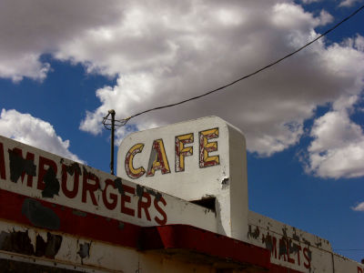 Caf, Twin Arrows, Arizona, 2006